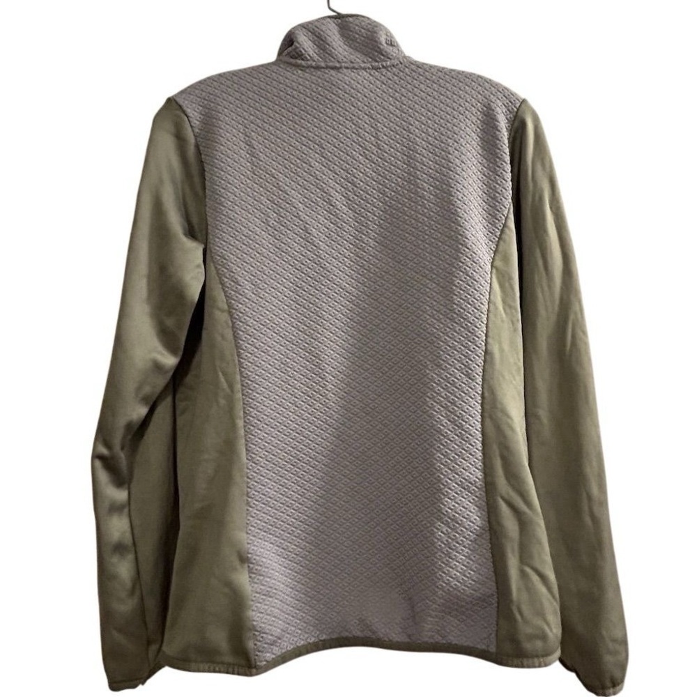 Women’s Columbia Purple and Grey Roffe Ridge Full Zip Quilted Fleece Sweater L - Picture 8 of 9
